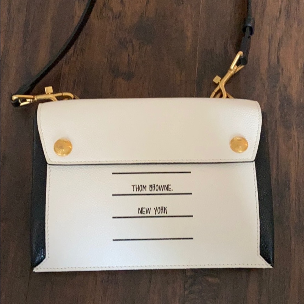 Thom Browne Mail Envelope Bag Crossbody